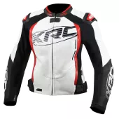 Dámská bunda na motorku XRC Haderg white/blk/red vel. 52