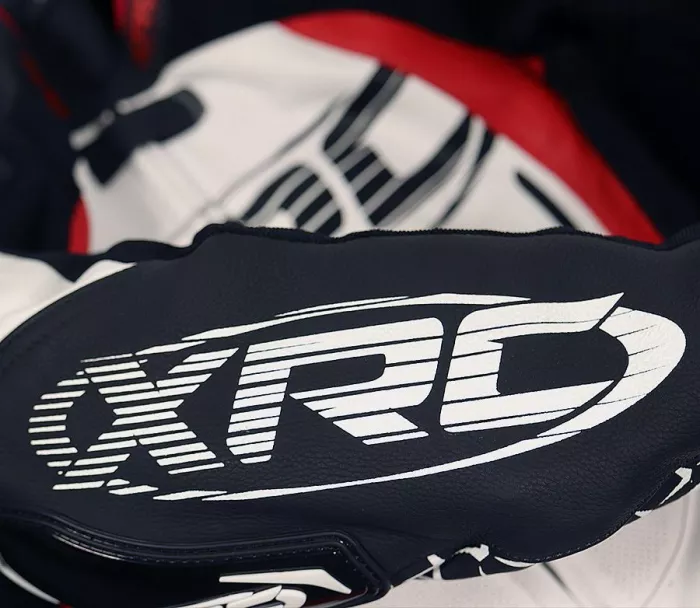 Dámská bunda na motorku XRC Haderg white/blk/red vel. 52
