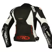 Dámská bunda na motorku XRC Haderg white/blk/red vel. 52