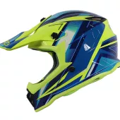 Dětská helma na moto XRC MX Jasper Youth Fluo/blue