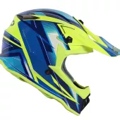 Dětská helma na moto XRC MX Jasper Youth Fluo/blue
