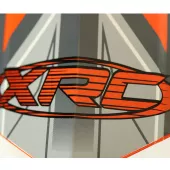 Detská helma na moto XRC MX Jasper Youth orange/grey
