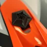 Detská helma na moto XRC MX Jasper Youth orange/grey