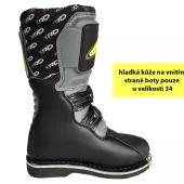 Detské motokrosové topánky XRC MX Move junior black