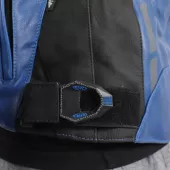 Kožená bunda na motorku XRC Moos blue/white/blk