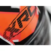 Helma na moto XRC Merchi R black/orange/grey vel. 2XL