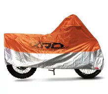 Plachta na motorku XRC Offroad/MX orange/silver vel. L