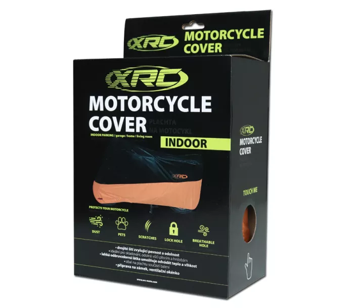 Plachta na motorku XRC Indoor black/orange vel. XXL