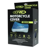 Plachta na moto XRC Indoor blue/silver vel. L