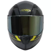 Prilba na motorku RC Pure GP 6 black/yellow fluo