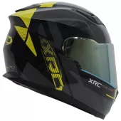 Prilba na motorku RC Pure GP 6 black/yellow fluo