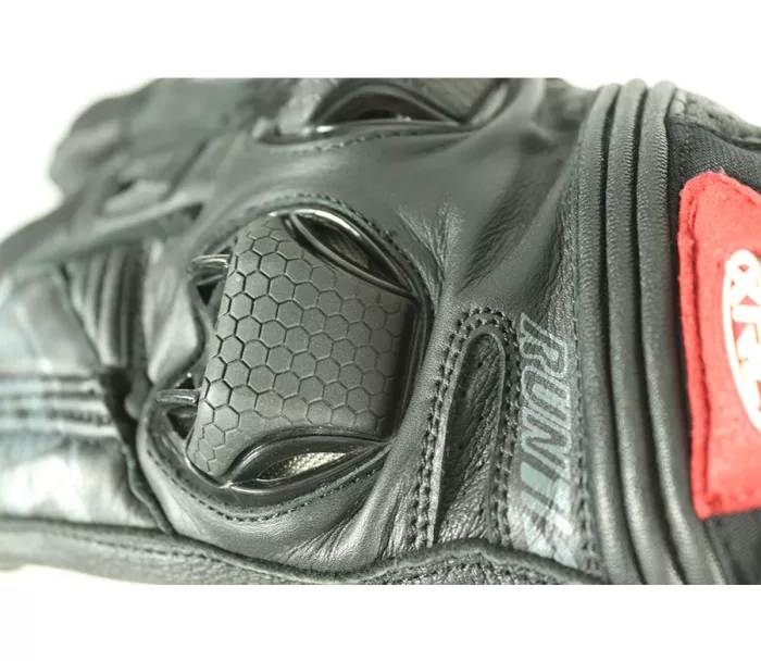 Dámske rukavice XRC RUN 1/2 BLK/BLK/BLK veľ. XL