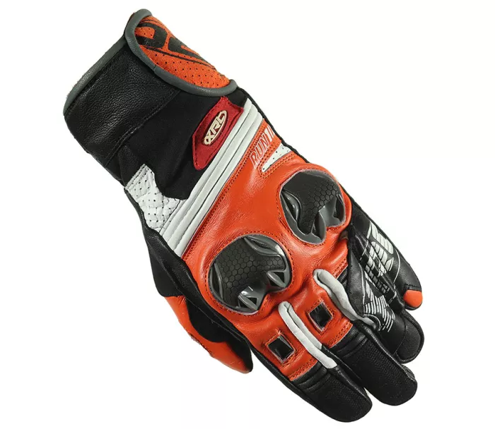 Rukavice na moto XRC RUN 1/2 ORANGE/BLK/WHT vel. S