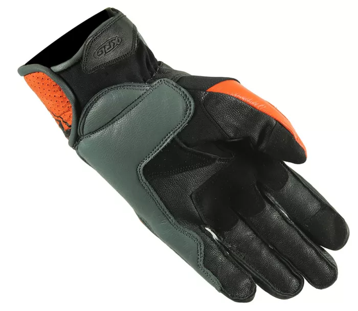 Rukavice na moto XRC RUN 1/2 ORANGE/BLK/WHT vel. S