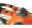 Rukavice na moto XRC RUN 1/2 ORANGE/BLK/WHT