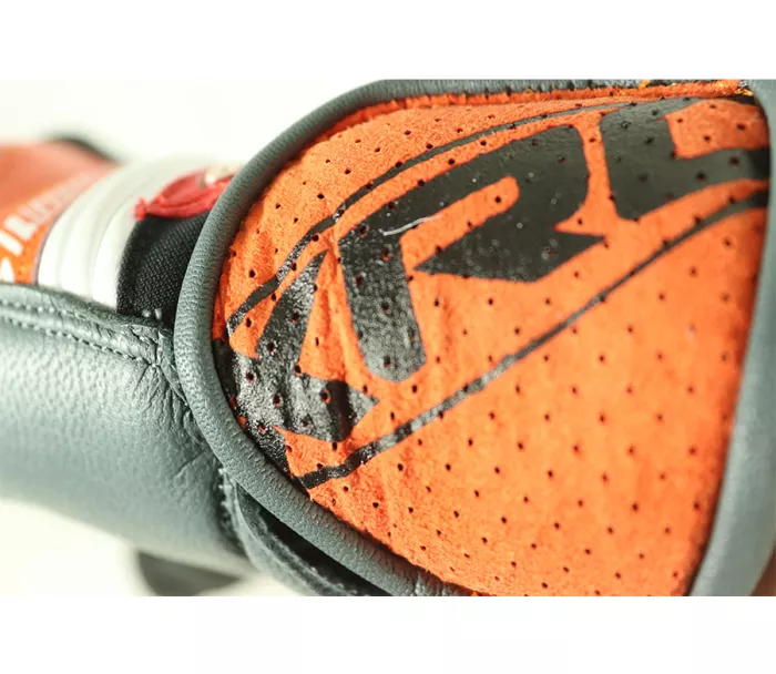 Rukavice na moto XRC RUN 1/2 ORANGE/BLK/WHT vel. S