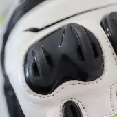 Rukavice na moto XRC TUMP GT7 WHT/BLK/FLUO men gloves vel. XL