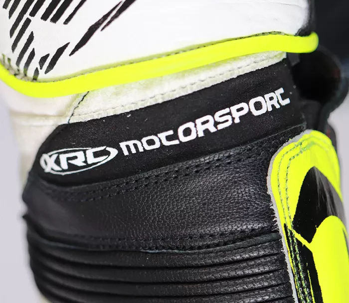 Rukavice na moto XRC TUMP GT7 WHT/BLK/FLUO men gloves vel. XL