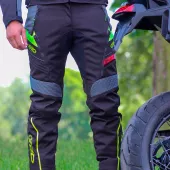 Nohavice na motorku XRC Winkle WTP blk / grey / fluo
