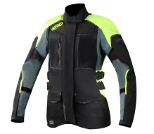 Dámska bunda na moto XRC Winkle WTP blk/grey/fluo