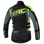 Dámska bunda na moto XRC Winkle WTP blk/grey/fluo