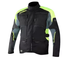 Bunda na motocykel XRC Winkle WTP blk/grey/fluo vel. 9XL