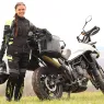 Dámska bunda na moto XRC Winkle WTP blk/grey/fluo