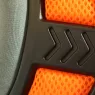 Detská helma na moto XRC MX Jasper Youth orange/grey