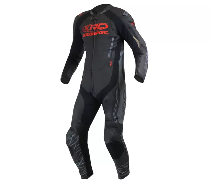 XRC Circuito men Tech10 compatible suit black/grey/red vel. 50