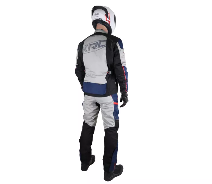 Nohavice na motorku XRC Winkle 2.0 WTP men adventure grey/black/blue