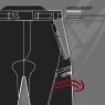 Nohavice na motorku XRC Winkle WTP blk / grey / fluo