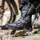 Topánky na motocykl Alpinestars XT-8 gore-tex black