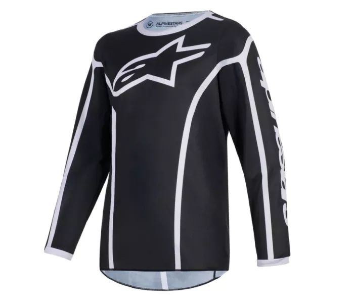 Alpinestars Youth Fluid Apex black/grey vel. M