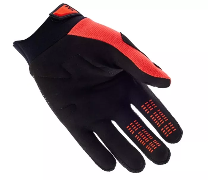 Fox 31389-824 Yth Dirtpaw Glove, Fluorescent Orange vel. YS