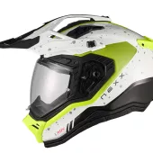 Helma na moto  NEXX X.RALLY Yuma white/neon