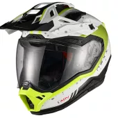 Helma na moto  NEXX X.RALLY Yuma white/neon