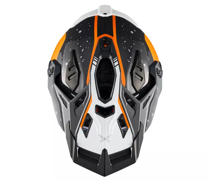 Adventure helma NEXX X.RALLY Yuma grey/orange