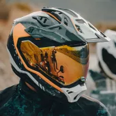 Adventure helma NEXX X.RALLY Yuma grey/orange