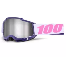 Okuliare na motokros 100% accuri 2 yumiko goggle mirror silver lens