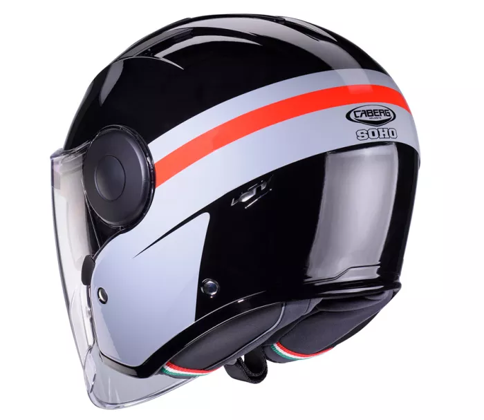 Caberg Soho Zephyr black/grey/red vel. XL