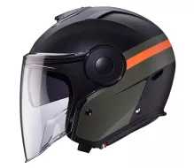 Caberg Soho Zephyr matt black/military green/orange vel. S
