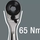 WERA Zyklop ratchet kit Mini 1, 1/4" drive Metric sizes0